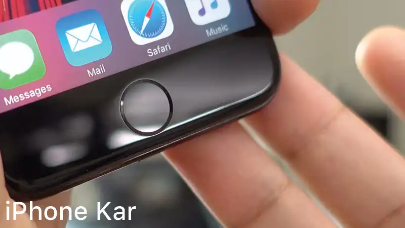 فعال سازی دکمه هوم آیفون