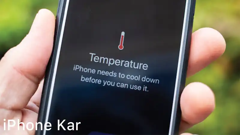 داغ شدن گوشی آیفون