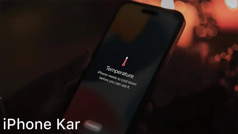 علت داغ شدن گوشی آیفون