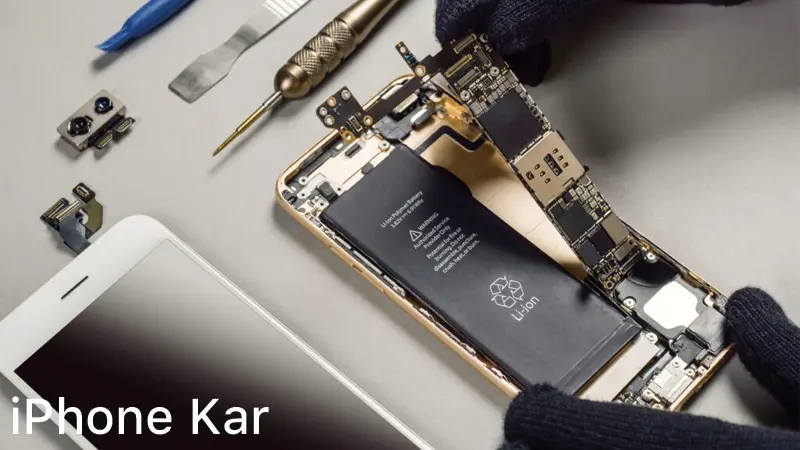 تعمیر قطعات سخت افزاری آیفون