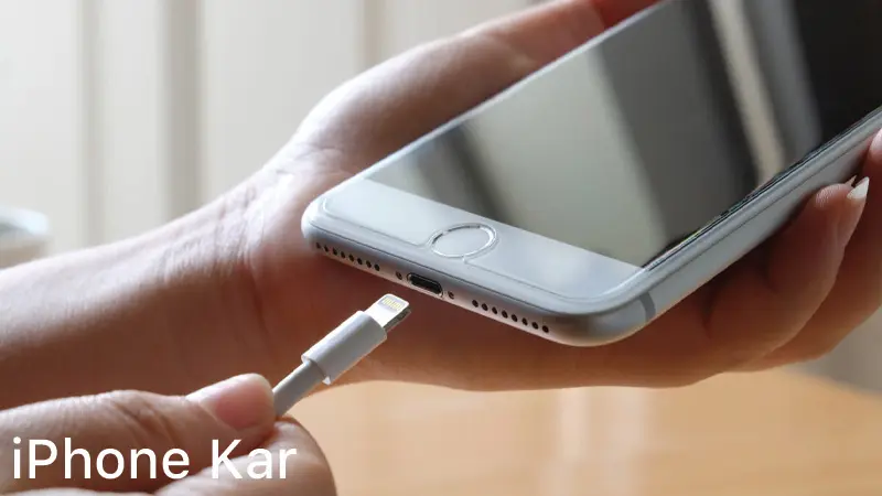 شارژ شدن گوشی در جهت خاص