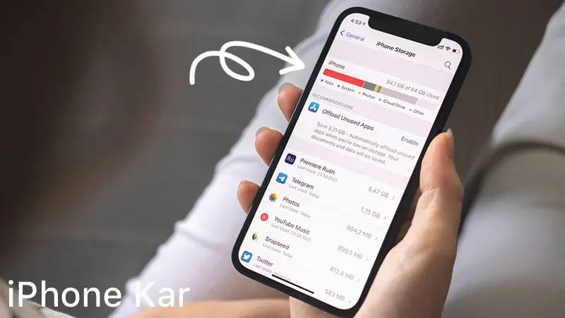 چگونه حافظه آیفون را زیاد کنیم