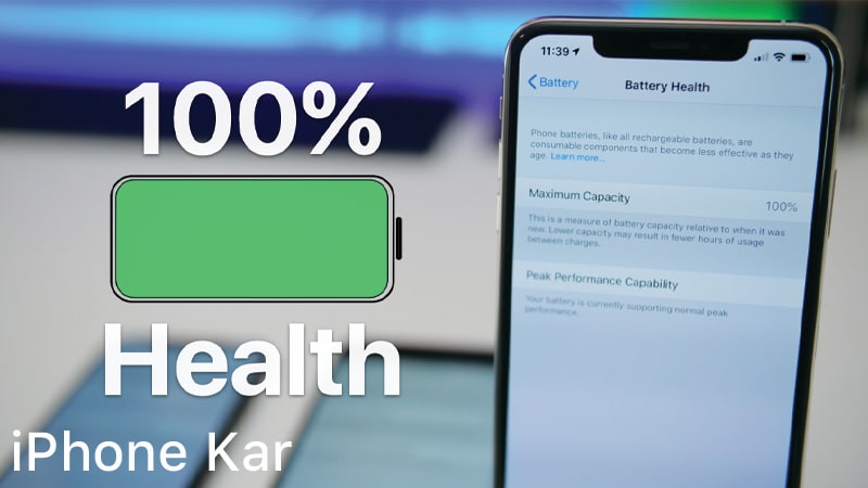 سلامت باتری آیفون چیست