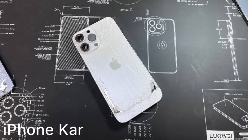 تعویض درب پشت آیفون 12