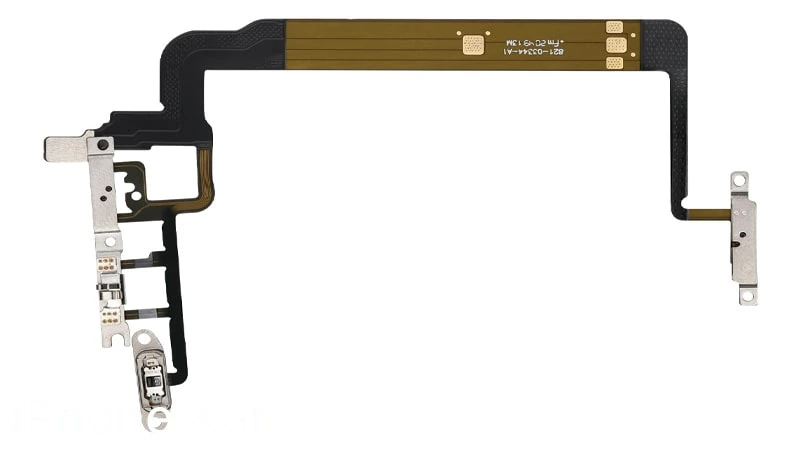 مجموعه آیفون کار را برای تعمیر دکمه سایلنت