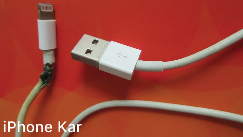 تعمیر کابل شارژر آیفون
