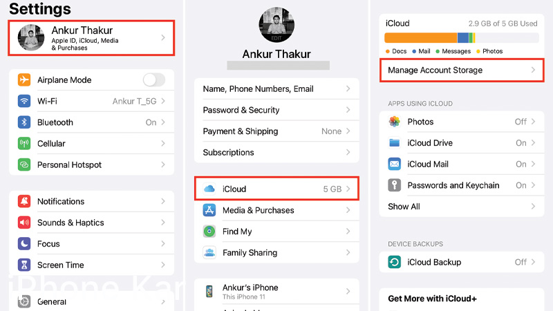 ورود به آیکلود آیفون